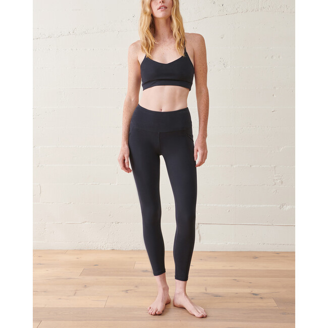 Women's Surya Yoga Bra, Black