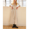 Women's Maxi Shirt Dress - Dresses - 2