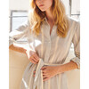 Women's Maxi Shirt Dress - Dresses - 3