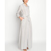 Women's Maxi Shirt Dress - Dresses - 5