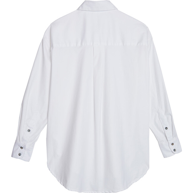 Women's Mother Oxford, White - Shirts - 4