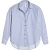 Women's Mother Oxford, Blue and White Stripe - Shirts - 1 - thumbnail