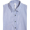 Women's Mother Oxford, Blue and White Stripe - Shirts - 5