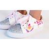 Miss Harper Sneaker, Pink Multi Zig Zag - Sneakers - 2 - thumbnail