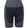 Women's Valerie Variegated Rib Short, Black - Shorts - 1 - thumbnail