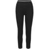 Women's Leo Stripe V-Back 7/8 Legging, Black - Leggings - 1 - thumbnail