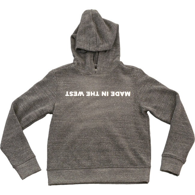 In The West Pullover Hoodie, Grey