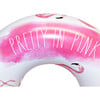 48" Ring Float w/ Pattern, Flamingo - Pool Floats - 2