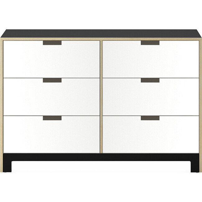 Juno Doublewide Dresser, Onyx - Dressers - 1