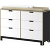 Juno Doublewide Changer, Onyx - Changing Tables - 1 - thumbnail