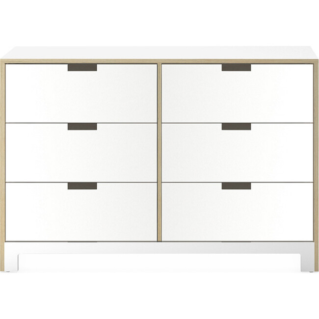 Juno Doublewide Dresser, White - Dressers - 1