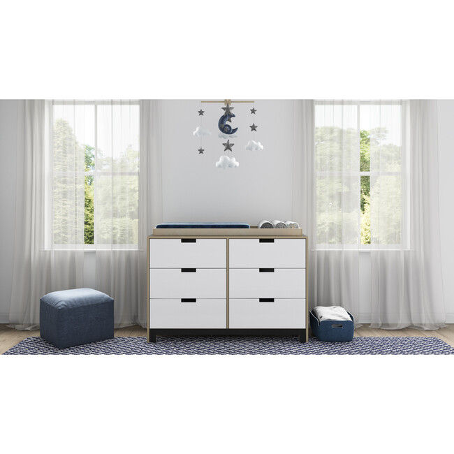 Juno Doublewide Changer, Onyx - Changing Tables - 2