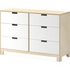 Juno Doublewide Dresser, Natural Birch - Dressers - 2 - thumbnail