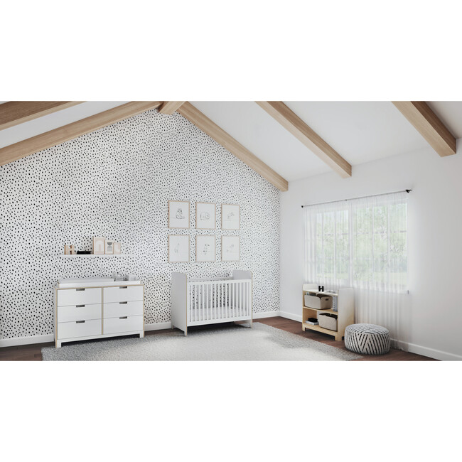 Juno Doublewide Changer, White - Changing Tables - 2