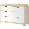 Juno Doublewide Changer, Natural Birch - Changing Tables - 2