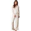 Women's Riley PJ Set, Blush Stars - Pajamas - 1 - thumbnail