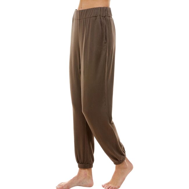 Women's Fuzzy Luxe Lounge Pant, Cocoa