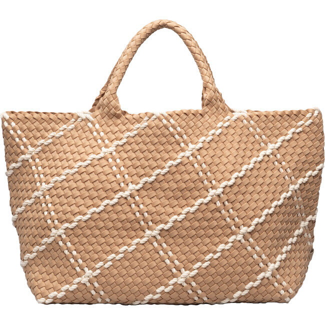 Women's St Barths Large Rope Tote, Camel