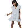 Women's April Mini Dress, White - Dresses - 1 - thumbnail