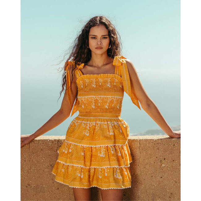 Women's Eliana Mini Dress, Coastal - Dresses - 3