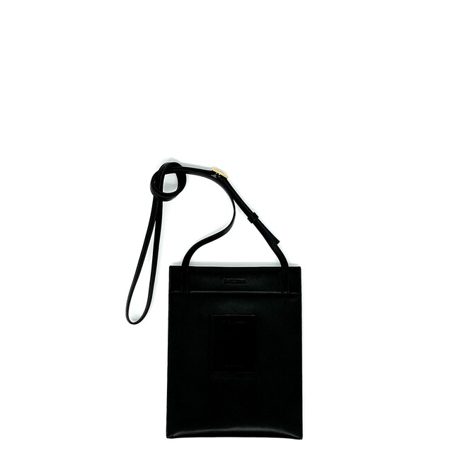 The Longfin
Medium Flat Phone Pouch in Black - Bags - 3