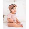 Classic Short Sleeve Bodysuit, Blush - Onesies - 2