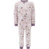 Ballerina Fairy Print PJ Set, Pink - Pajamas - 1 - thumbnail