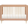 Lolly 3-in-1 Convertible Crib w/ Toddler Bed Conversion, Canyon/Washed Natural - Cribs - 1 - thumbnail