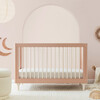 Lolly 3-in-1 Convertible Crib w/ Toddler Bed Conversion, Canyon/Washed Natural - Cribs - 6 - thumbnail