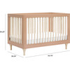 Lolly 3-in-1 Convertible Crib w/ Toddler Bed Conversion, Canyon/Washed Natural - Cribs - 7 - thumbnail