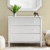 Jenny Lind Spindle 3-Drawer Dresser, White - Dressers - 4