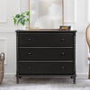 Jenny Lind Spindle 3-Drawer Dresser, Ebony - Dressers - 4