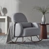 Compass Rocker, Grey - Nursery Chairs - 2