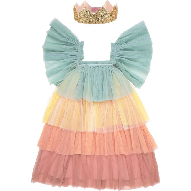 Rainbow Ruffle Princess Costume - Costumes - 1