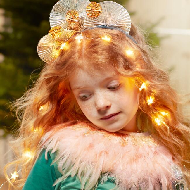 Metallic Fan Headband - Costumes - 2