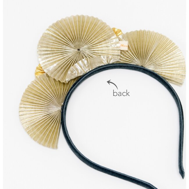 Metallic Fan Headband - Costumes - 3