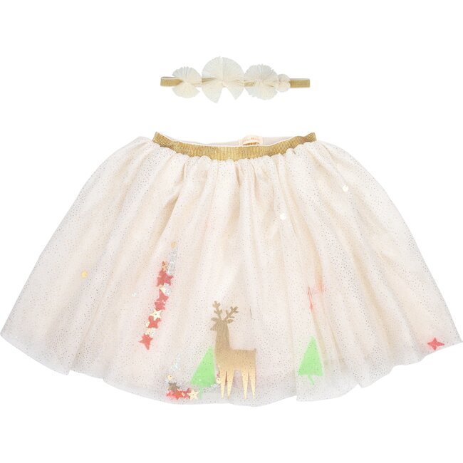Reindeer Shaker Tutu & Headband - Costumes - 1