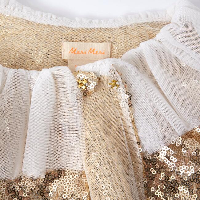 Gold Sparkle Cape Dress Up - Costumes - 5