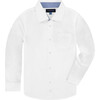 Poplin Button Down, White - Shirts - 1 - thumbnail