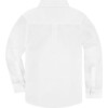 Poplin Button Down, White - Shirts - 3
