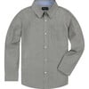 Chambray Button Down, Grey - Shirts - 1 - thumbnail