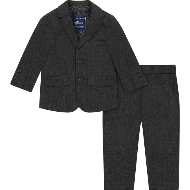 Infant Boy Stretch Suit with Comfy-Flex Technology™, Grey