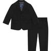 Infant Boy Stretch Suit with Comfy-Flex Technology™, Black - Shirts - 1 - thumbnail