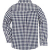 Gingham Button Down, Blue - Shirts - 3