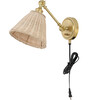 Oswynn Wall Sconces with USB Port, Set of 2 in Gold - Lighting - 1 - thumbnail