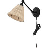 Oswynn Wall Sconces with USB Port, Set of 2 in Black - Lighting - 1 - thumbnail