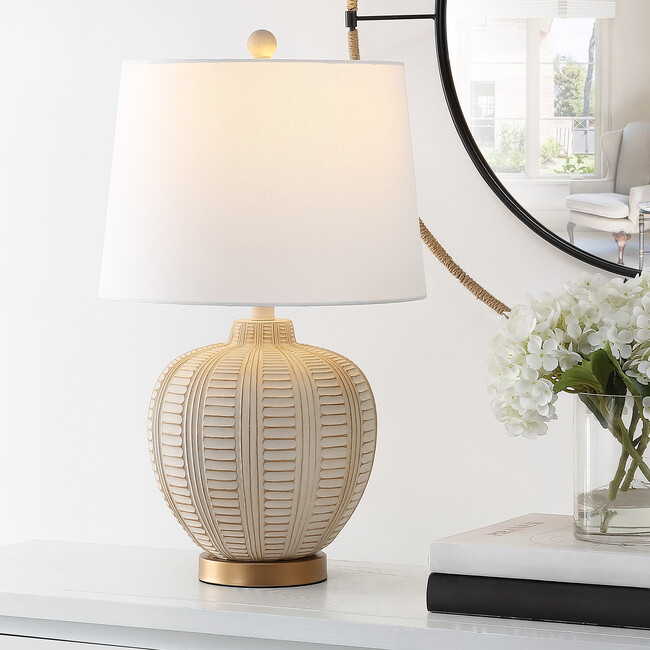 Marrla Table Lamp with USB Port - Lighting - 2