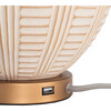Marrla Table Lamp with USB Port - Lighting - 3 - thumbnail