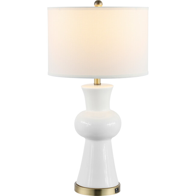 Lola Column Table Lamps With USB Port, Set of 2 - Lighting - 4