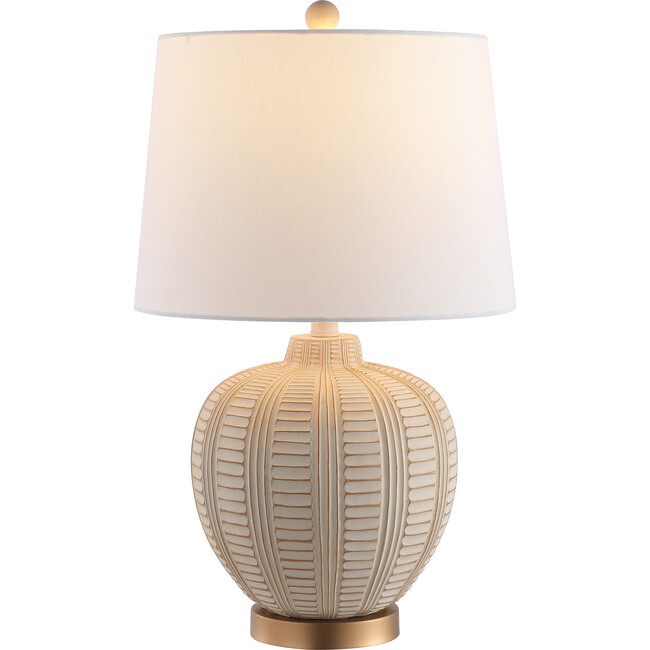 Marrla Table Lamp with USB Port - Lighting - 5